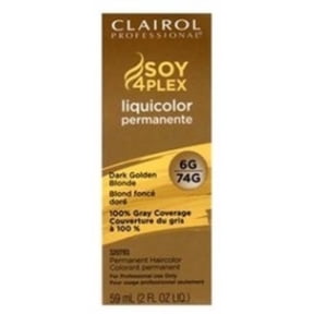Clairol Professional Liquicolor 6G/74G Dark Golden Blonde, 2 oz (Pack of 4)