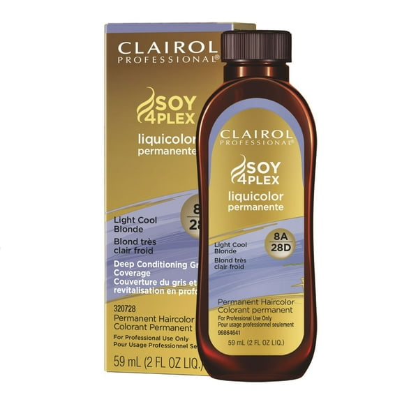 Clairol Professional Liquicolor 8A/28D Cool Blonde, 2 Oz.