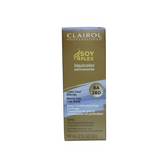 Clairol Professional Liquicolor 8A/28D Light Cool Blonde, 2 oz