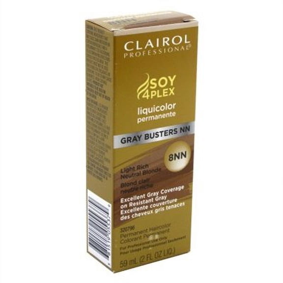 Clairol Professional Liquicolor Gray Busters 8Nn Light Rich Neutral Blonde 2 Ounce (59ml) (6 Pack)