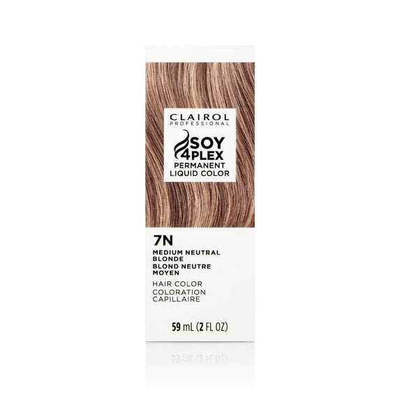Clairol Professional Liquicolor Permanent Hair Color 7N 87N Medium Neutral Blonde, 2 Oz..