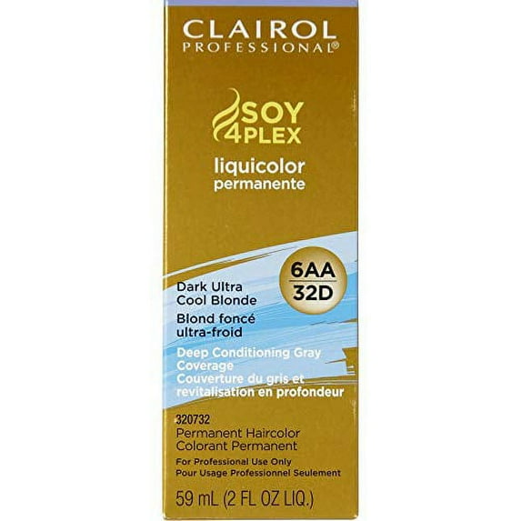 Clairol Professional Liquicolor Permanente, Dark Ultra Cool Blonde 2 oz