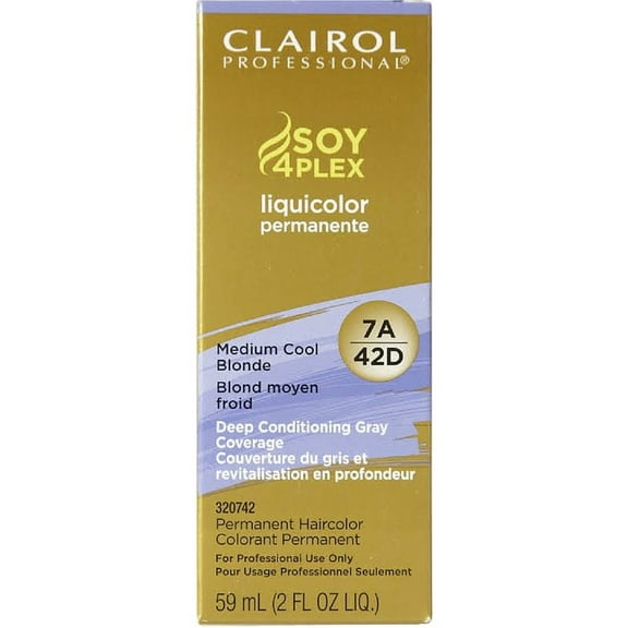 Clairol Professional Liquicolor Permanente, Medium Cool Blonde 2 oz