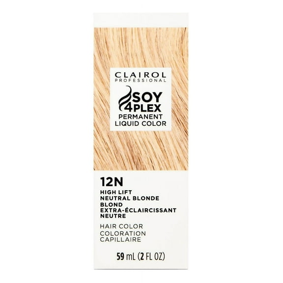 Clairol Professional Permanent 12N/HL-N High Lift Neutral Blonde 2oz (Pack of 3)