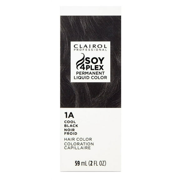 Clairol Professional Permanent 1A/51D Cool Black 2oz (Pack of 3)