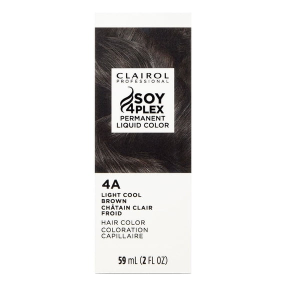 Clairol Professional Permanent 4A/46D Light Cool Brown 2oz (Pack of 3)