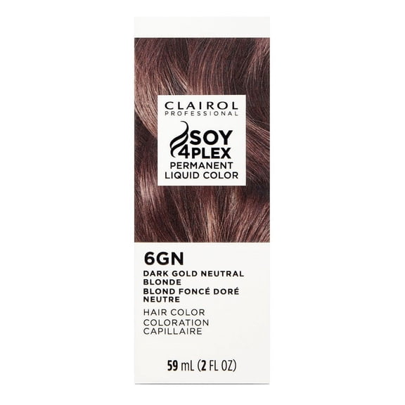 Clairol Professional Permanent 6GN/25G Dark Gold Neutral Blonde 2oz (Pack of 2)