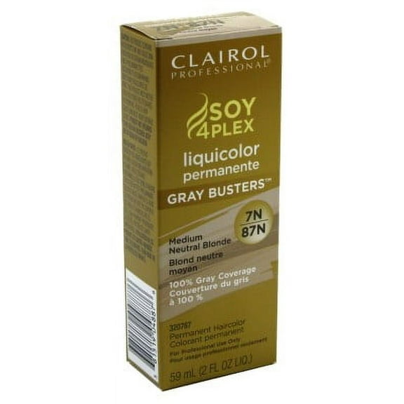 Clairol Professional Permanent 7N/87N Medium Neutral Blonde 2oz (Pack of 2)