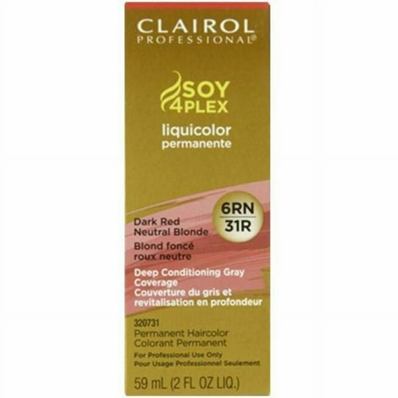 Clairol Professional Permanent Liquicolor, Dark Red Neutral Blonde, 2 Oz