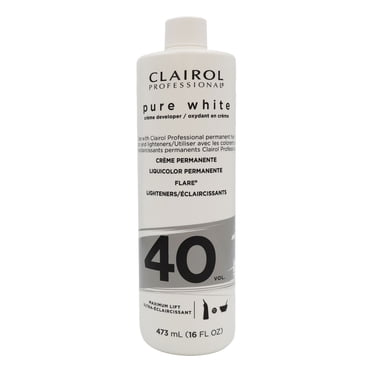 Clairol Professional Soy 4 Plex Pure White Creme Developer, 16 Fl Oz ...