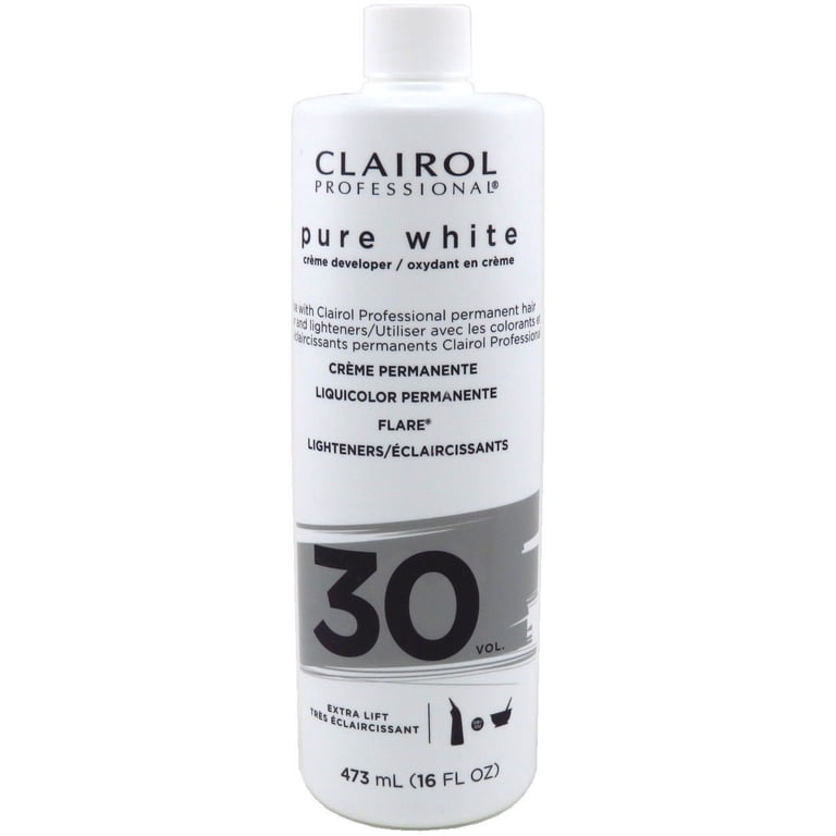Clairol Professional Pure White Creme Developer, Permanent