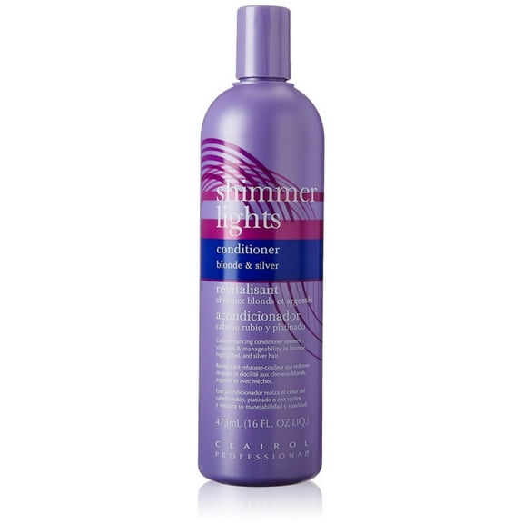 Clairol Professional Shimmer Lights Color Enhancing Conditioner 16 oz (Pack of 2)