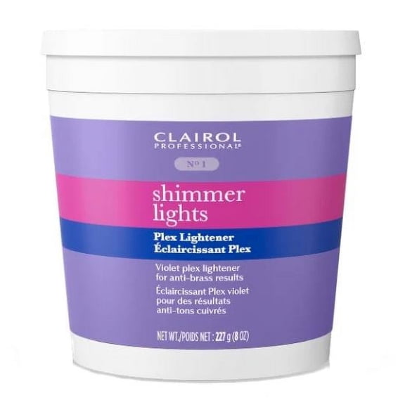 Clairol Professional Shimmer Lights Violet Plex Lightener - 8 oz