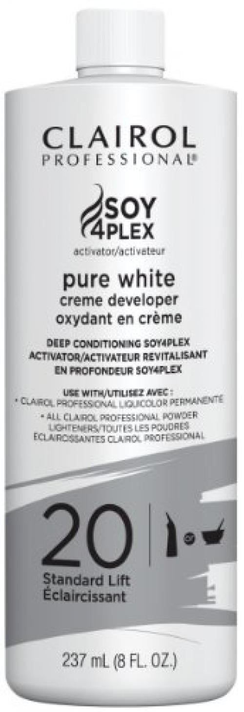 Clairol Professional Soy4plex Pure White Creme Hair Color