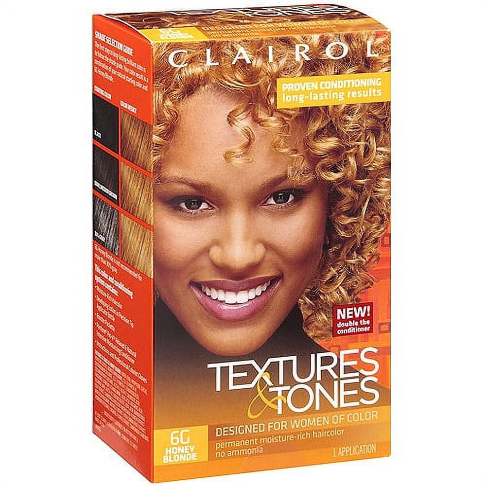 Clairol Professional Textures and Tones Haircolor, Honey Blonde, 1 Kit
