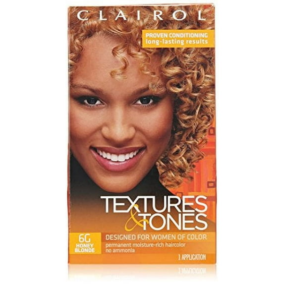 Clairol Professional Textures and Tones Permanent Hair Color, Honey Blonde