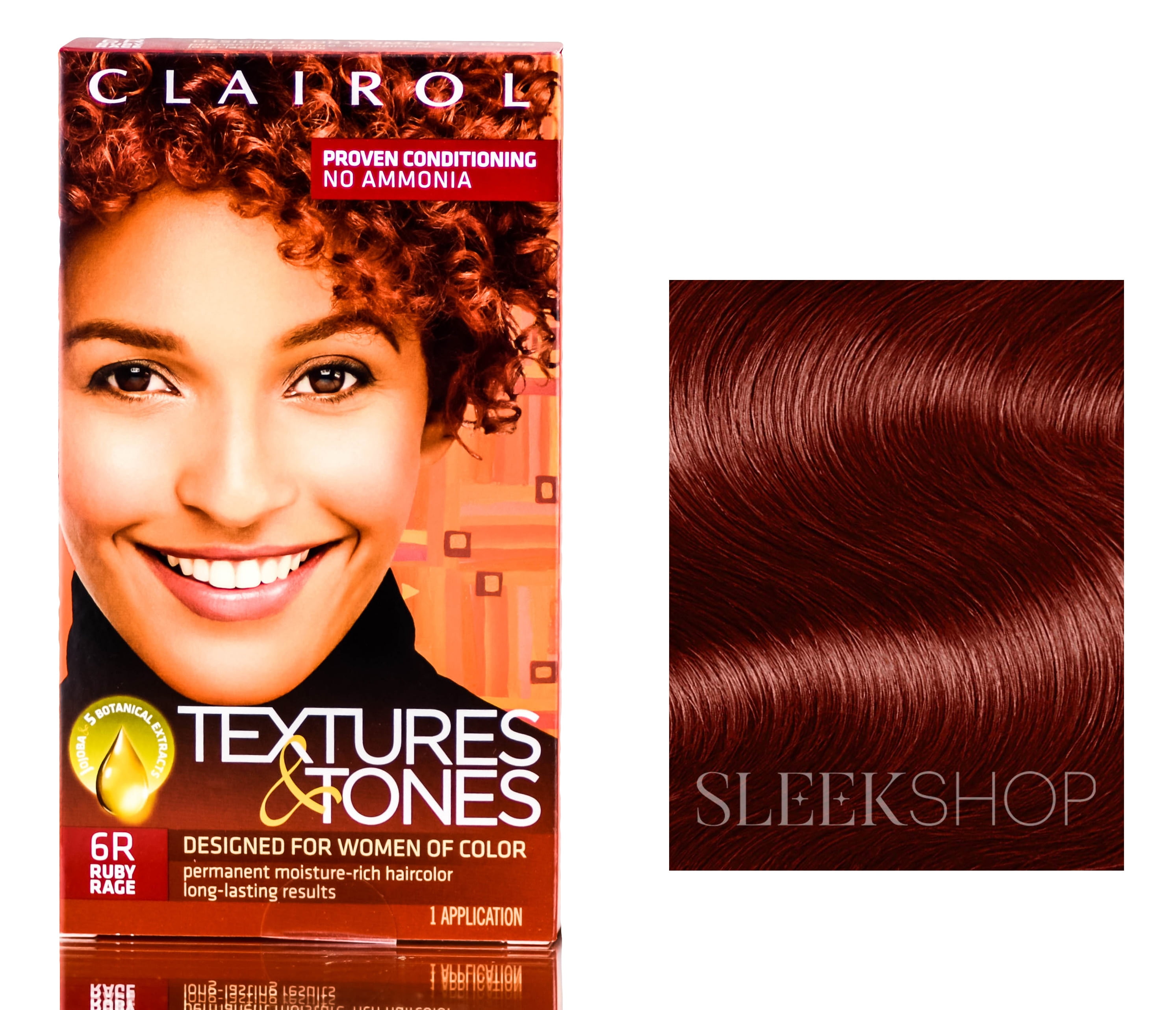 Clairol Professional Textures and Tones Permanent Hair Color, Ruby Rage ...