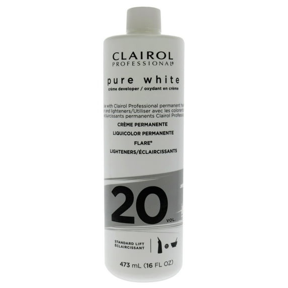 Clairol Pure White 20 Volume Creme Developer , 16 oz Cream