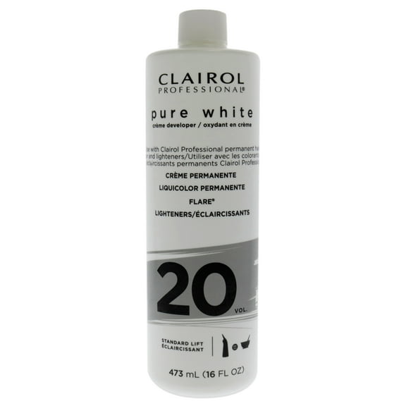 Clairol Pure White 20 Volume Creme Developer , 16 oz Cream