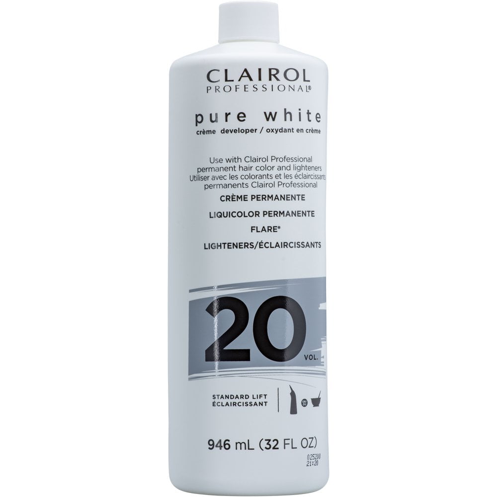Clairol Pure White 20 Volume Creme Developer and Lightener - Walmart.com