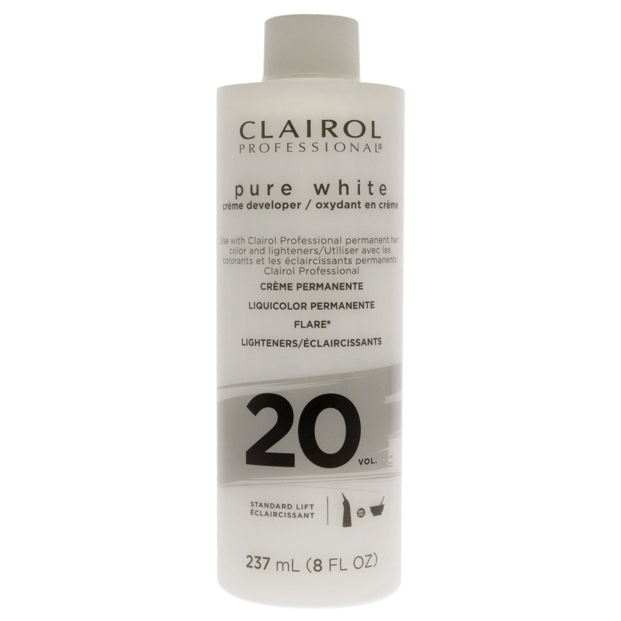 CLAIROL PURE WHITE CREAM DEVELOPER 10 VOL. 16 OZ – Entwicklerflüssigkeit Für Haarfarbe Und Strähnen