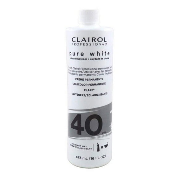 Clairol Pure White 40 Volume Creme Developer, 16 oz Cream