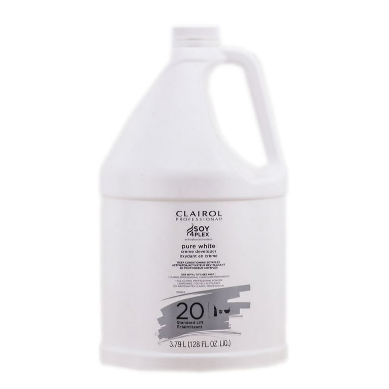 【希少】ホワイトライトリキッド CLAIROL 118ml ×6本 セット業務用 Clairol Pure White Creme Developer - Standard Lift - Option : 20