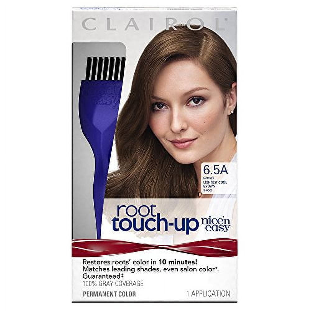 Clairol Root Touch Up How Long Does It Last Clairol Root Touch-Up Permanent Hair Color Crème 6.5A Lightest Cool
