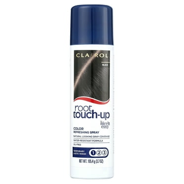 Clairol Root Touch-Up Refreshing Hair Dye Spray, Temporary Hair Color, Black, 3.7 oz