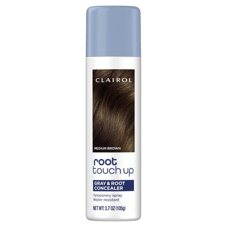 Clairol Root Touch-Up Refreshing Hair Dye Spray, Temporary Hair Color, Medium Brown, 3.7 oz