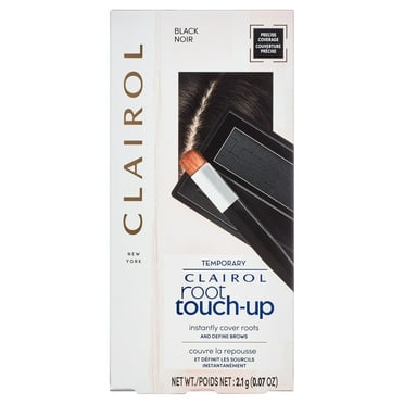 Clairol Root Touch-Up Temporary Hair Dye Powder, Hair Color, Black, 40-60 Applications