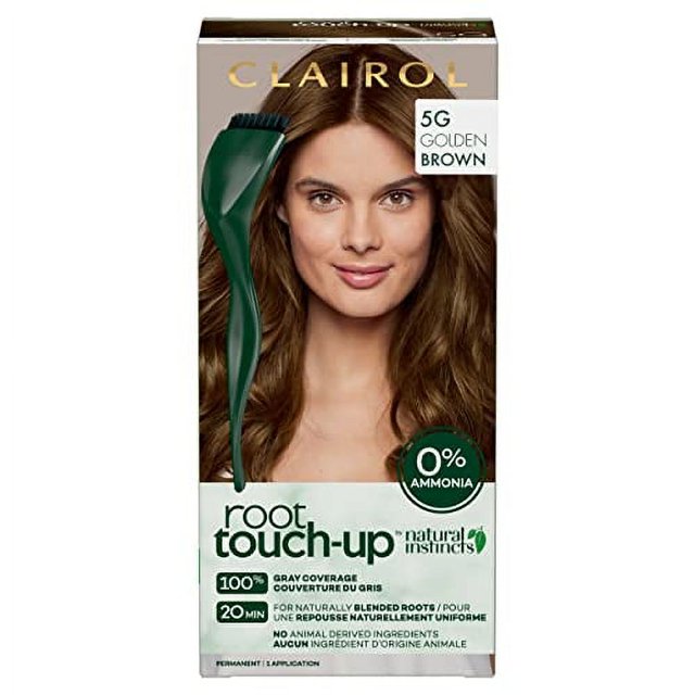 Clairol Root TouchUp by Natural Instincts Permanent Hair Dye, 5G