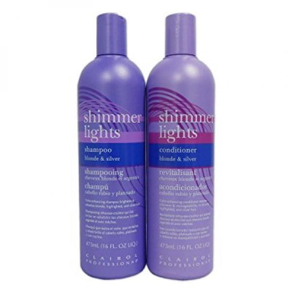 Clairol Shimmer Lights 16 oz. Shampoo + 16 oz. Conditioner Combo Deal