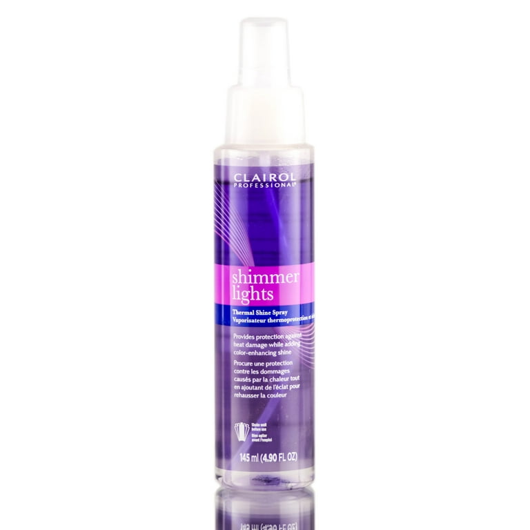 Clairol Professional Shimmer Lights Thermal Shine Spray 4.9oz Clairol Professional Shimmer Lights Thermal Shine Spray 4.9oz