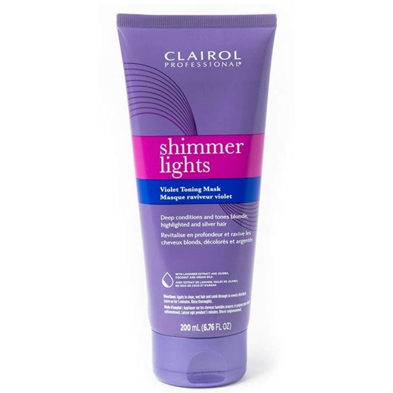 SHIMMER LIGHTS Violet Toning Mask (6.76oz/200ml) SHIMMER LIGHTS Violet Toning Mask (6.76oz/200ml)