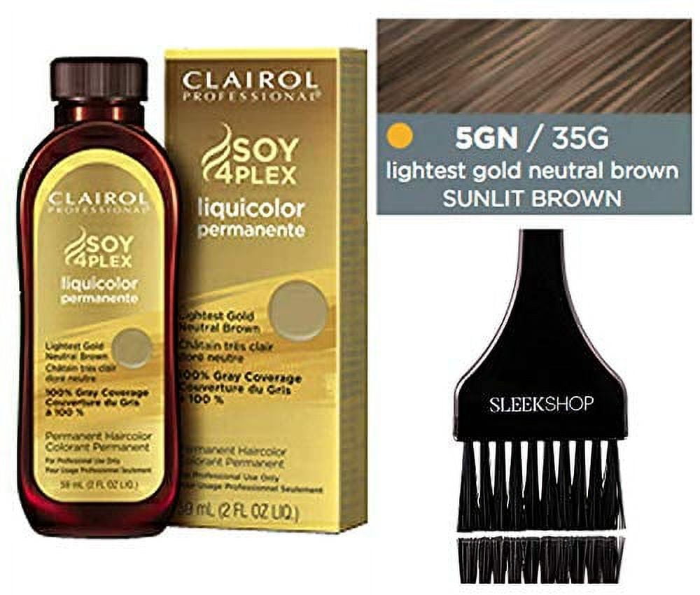 Clairol Soy4Plex LiquiColor PERMANENT Liquid HAIR COLOR (w/Sleek Tint
