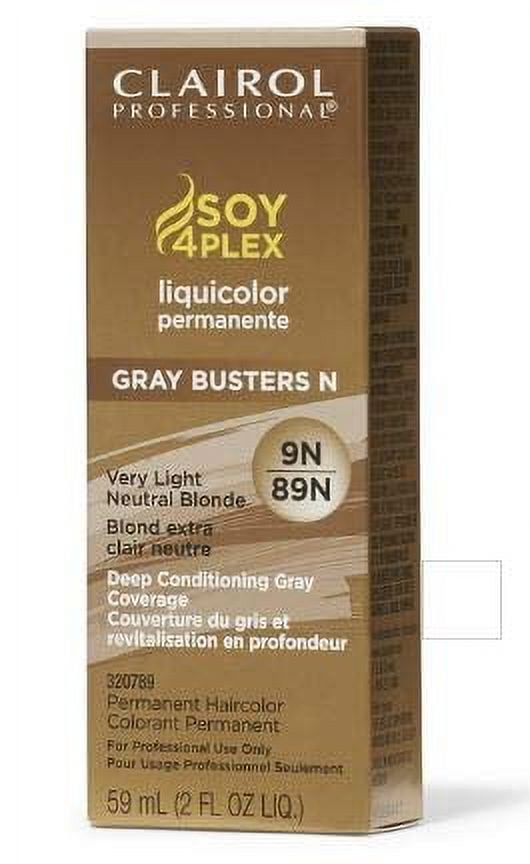 Clairol Soy4Plex LiquiColor PERMANENT Liquid HAIR COLOR (w/Sleek Tint ...
