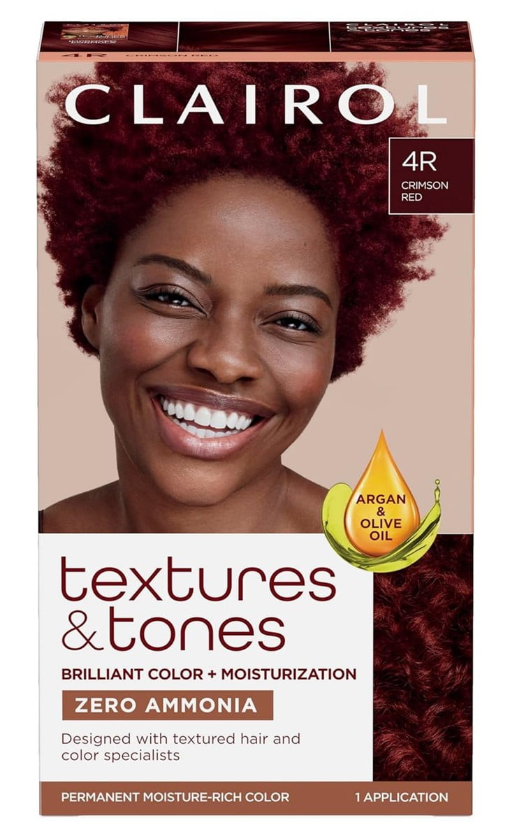 Clairol Text & Tone Kit #4R Crimson Red (Pack of 2)
