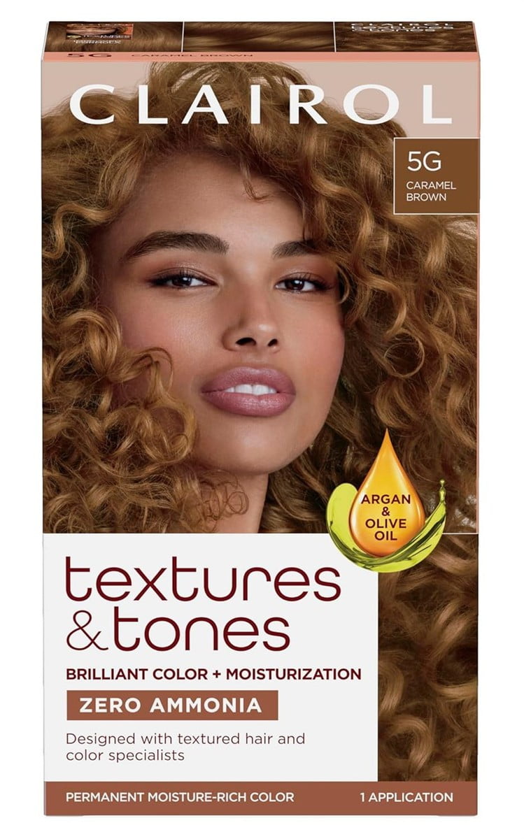 Clairol Text & Tone Kit #5G Caramel Brown (Pack of 3)