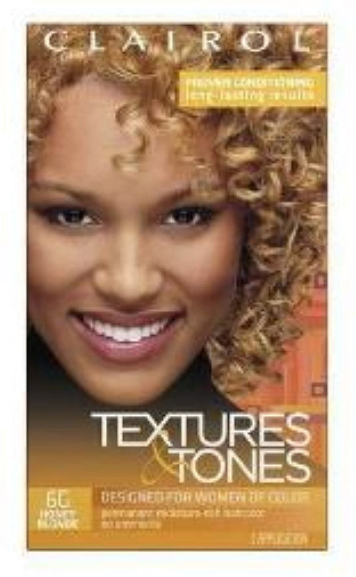 Clairol Textures & Tones 6G Honey Blonde, 1 ea (Pack of 3)