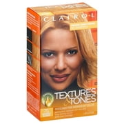 Clairol Textures & Tones Hair Dye Ammonia-Free Permanent Hair Color Creme, 7G Lightest Blonde, 1 Application