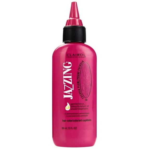 Clairol jazzing temporary hair color 50 fuchsia plum 3 oz, Pack of 12