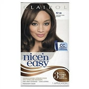 Clairol nice n easy permanent hair color 4/120 natural dark brown, 1.0 kit