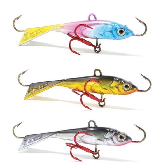 Clam 17713 Tikka Flash Kit, 1/16 oz 3 piece