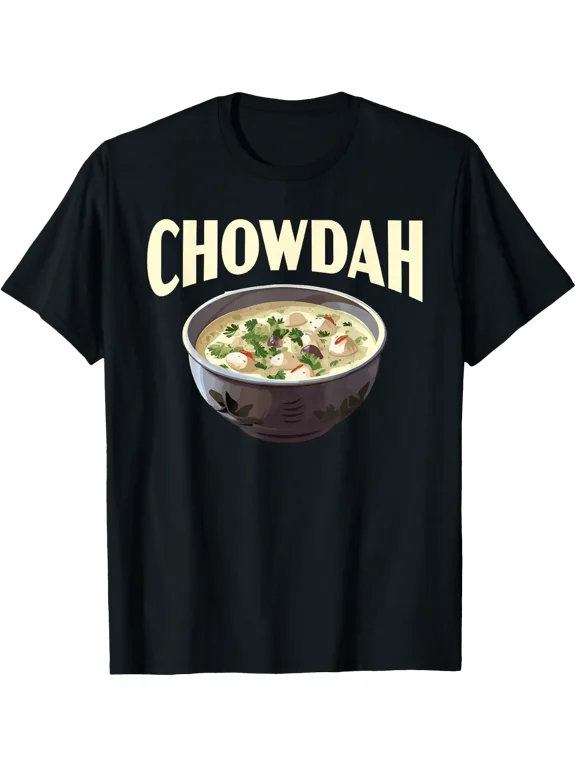 Clam Chowder Food Lover T-Shirt All Size S-5XL