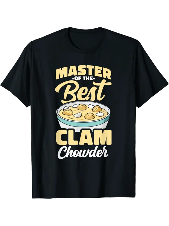 Clam Chowder Master Chef Recipe T-Shirt All Size S-5XL