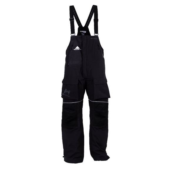 Clam Delta Float Cargo Pocket Soft-Touch Black Bib In 3X-Large Size