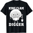 Clam Digging Clammer Clam Shell Collecting Clamming TShirt