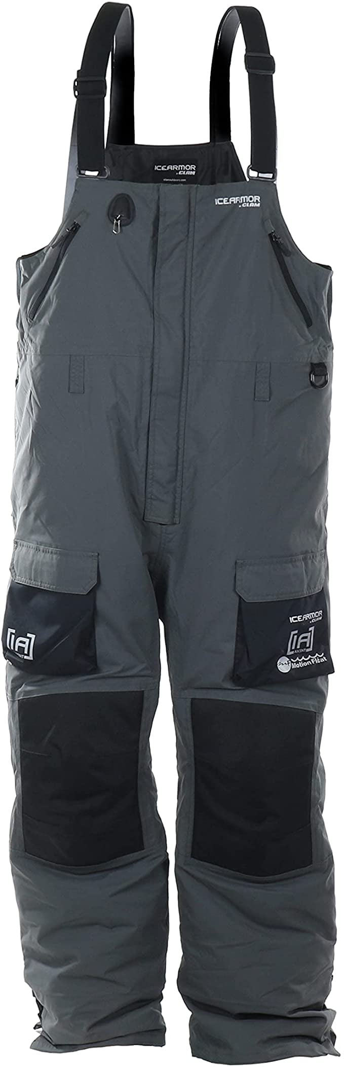 Clam Ice Armor Ascent Float Bib Charcoal / Black XXXL 115431