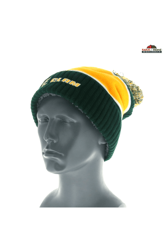 Ice Arrmor Knit Pom Hat Fleece Lined ~ NEW